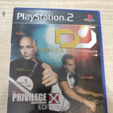 Videojuegos y Consolas: DJ DECKS & FX LIVE SESSION - PS2 - PAL PROMO PROMOCIONAL - SONY PLAYSTATION 2