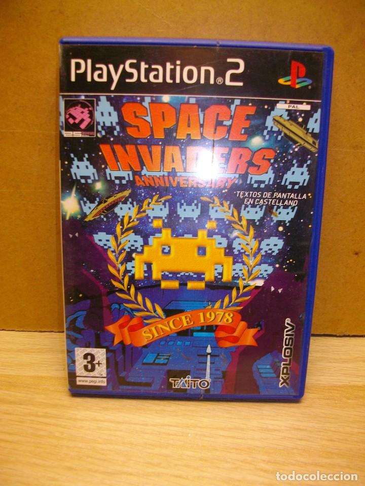 Videojuegos y consolas: Space Invaders: Anniversary JUEGO de PS2 - Foto 1