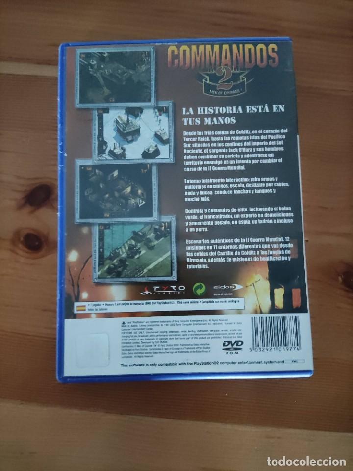 Videojuegos y consolas: PS2 - PLAYSTATION SONY II - COMMANDOS 2- PAL - ESPA&Ntilde;OL - Foto 3