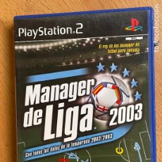 Videojuegos y Consolas: MANAGER DE LIGA 2003, PLAYSATION 2. Lote 319215538