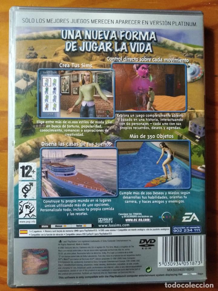 Videojuegos y consolas: LOS SIMS 2 - PS2 PLAYSTION 2 PAL - - Foto 3
