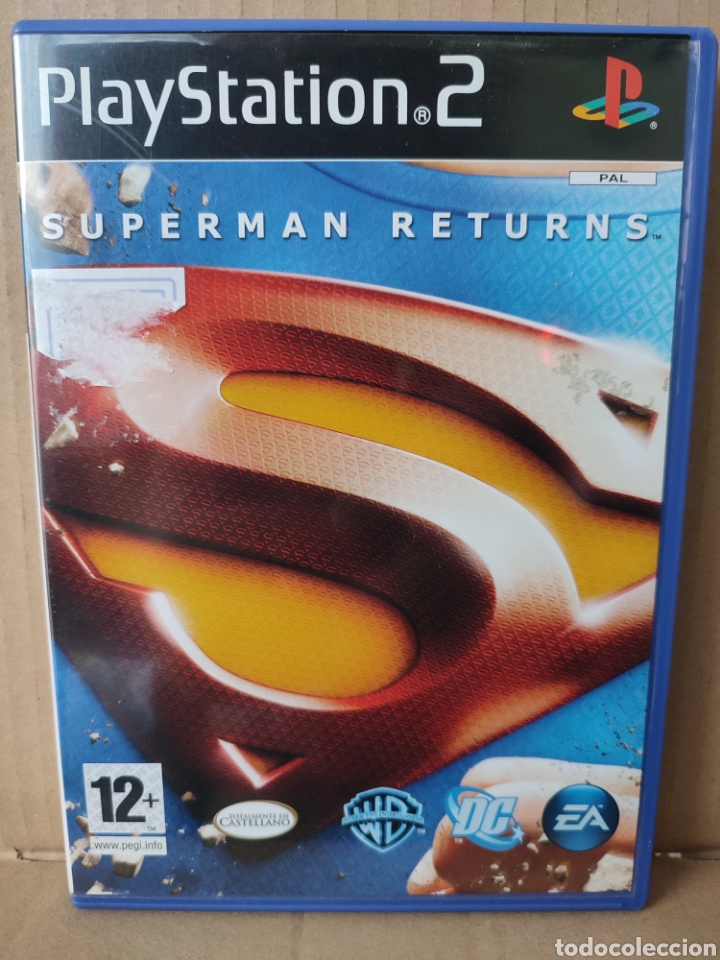 Videojuegos y consolas: JUEGO PS2 SUPERMAN RETURNS (CON INSTRUCCIONES) - Foto 1
