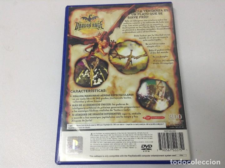 Videojuegos y consolas: SOLO CAJA Y CARATULA DRAGON RAGE - Foto 2