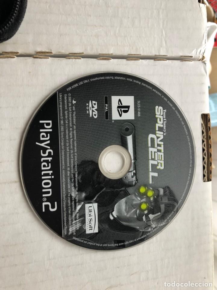 Jeu Splinter Cell PS2 Playstation 2 - Version Pal Ita, Comme Neuf, Complet
