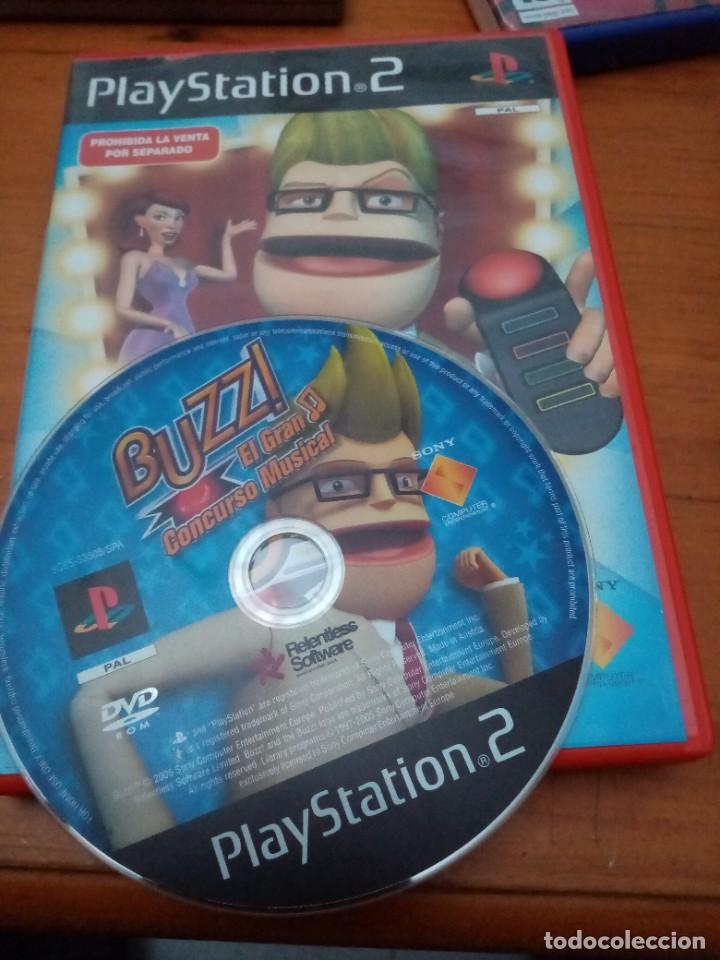 Videojuegos y consolas: BUZZ. EL GRAN CONCURSO MUSICAL. SIN LA GUIA - Foto 1