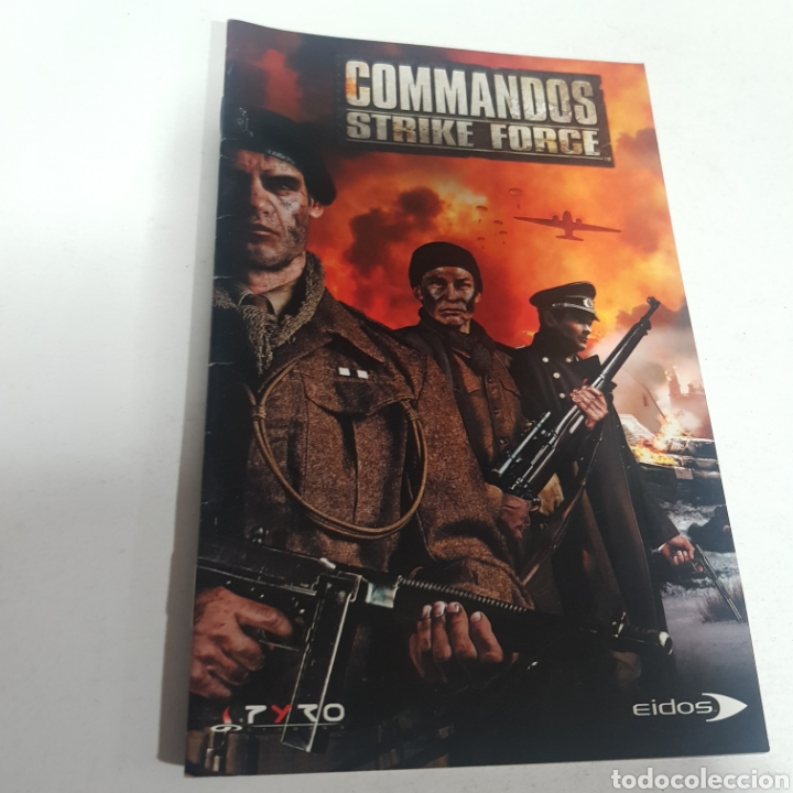 Videojuegos y consolas: MPS2 292 commandos strike force&nbsp; -MANUAL PLAY STATION 2 - Foto 1