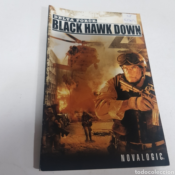 Videojuegos y consolas: MPS2 372 Black Hawk Down &nbsp; -MANUAL PLAY STATION 2 - Foto 1