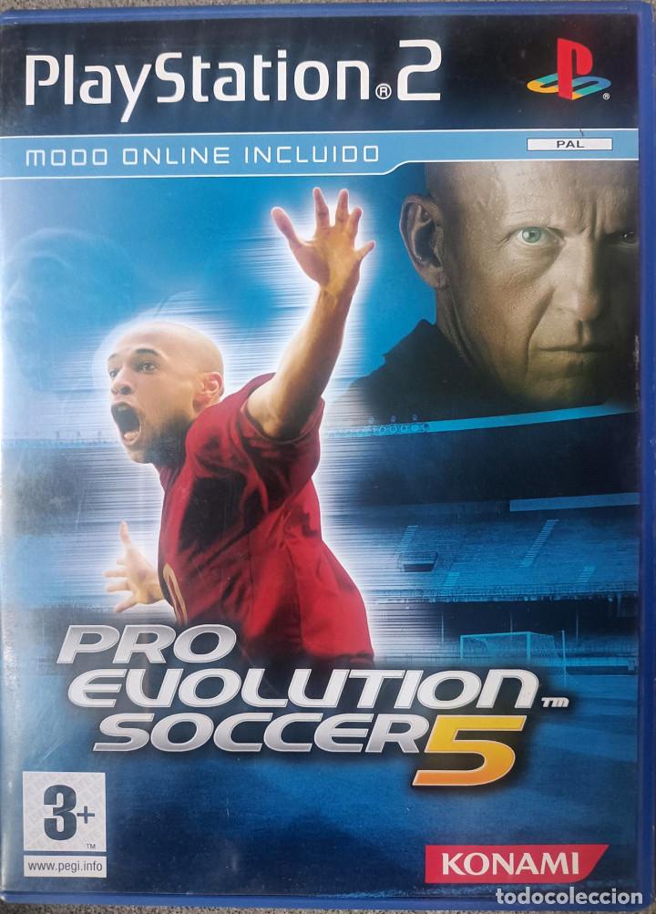 Videojuegos y consolas: juego play station 2 - pro evolution 5 - Foto 1