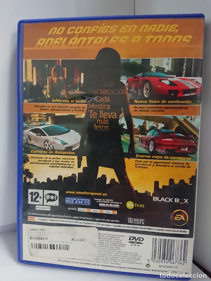 Videojuegos y consolas: NEED FOR SPEED UNDERCOVER - PS2 PAL ESPA&Ntilde;A - EA - Foto 2