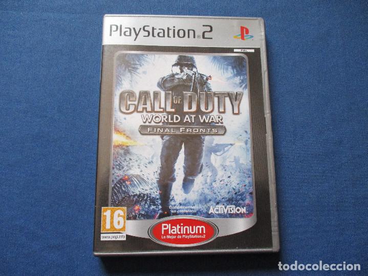 Call of Duty World at War Final Fronts - PlayStation 2 