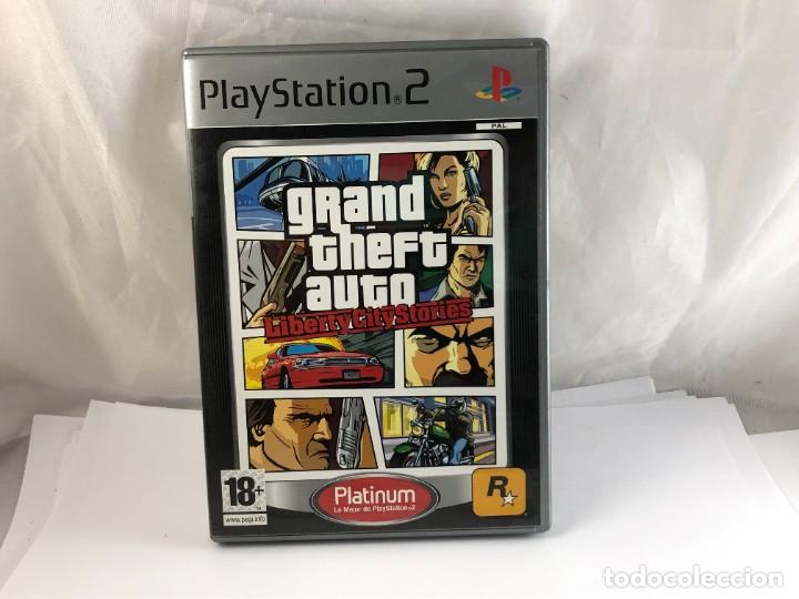 Grand Theft Auto Liberty City Stories PS2 (Platinum) PAL *Manual