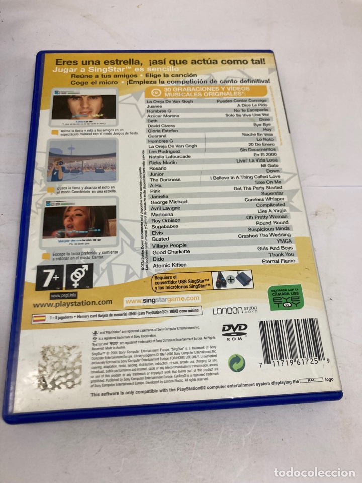 Videojuegos y consolas: Juego PlayStation2 SingStard - Foto 2