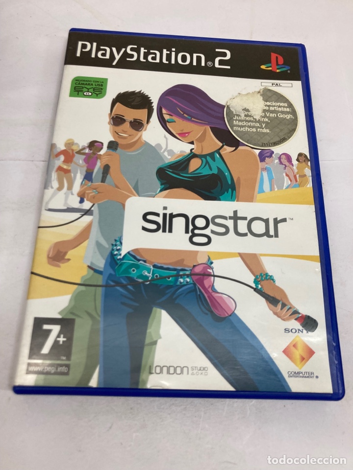 Videojuegos y consolas: Juego PlayStation2 SingStard - Foto 1