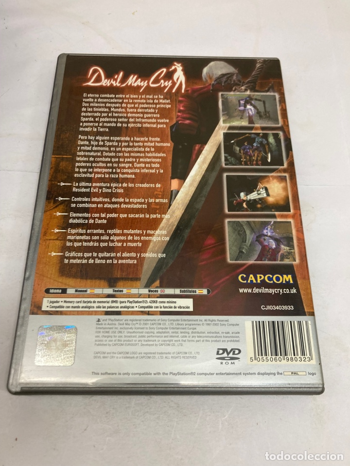 Videojuegos y consolas: Juego PlayStation2 Devil May Cry - Foto 2