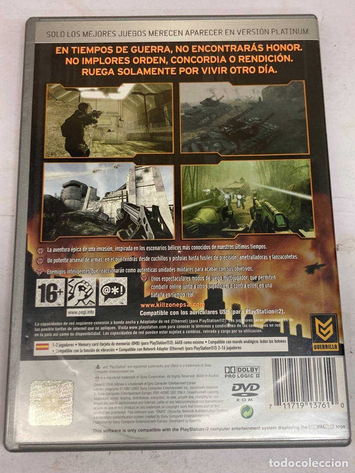 Videojuegos y consolas: Juego PlayStation.2 Killzone - Foto 2