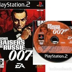 Videojuegos y Consolas: JUEGO PAL SONY PS2 PLAYSTATION 2 - JAMES BOND 007 : BONS BAISERS DE RUSSIE (SOLO EL JUEGO SIN CAJA)
