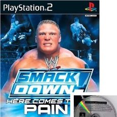 Videojuegos y Consolas: JUEGO PAL SONY PS2 PLAYSTATION 2 - WWE SMACKDOWN: HERE COMES THE PAIN (SOLO EL JUEGO SIN CAJA). Lote 352657559