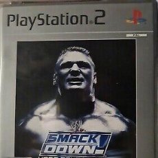 Videojuegos y Consolas: JUEGO PAL SONY PS2 PLAYSTATION 2 - WWE SMACKDOWN HERE COMES THE PAIN. Lote 352806319