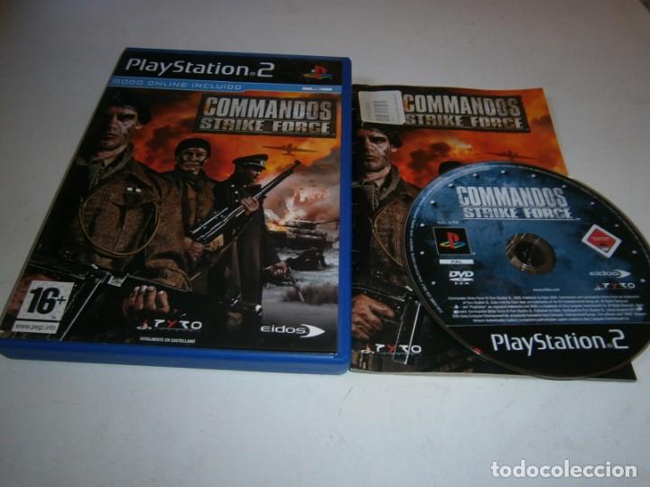 Videojuegos y consolas: COMMANDOS STRIKE FORCE PLAYSTATION 2 PAL ESPA&Ntilde;A COMPLETO - Foto 1