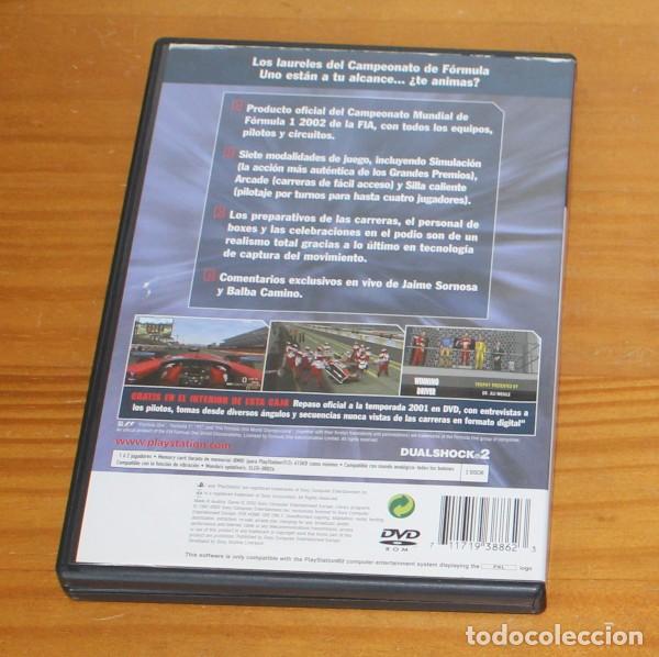 Videojuegos y consolas: PS2 FORMULA ONE 2002. PAL ESPA&Ntilde;A - Foto 2