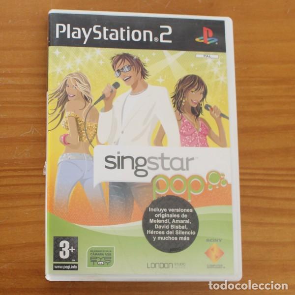 Videojuegos y consolas: PS2 SINGSTAR POP. PAL ESPA&Ntilde;A - Foto 1