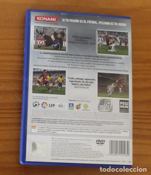 Videojuegos y consolas: PS2 PRO EVOLUTION SOCCER 2008. PAL ESPA&Ntilde;A - Foto 2