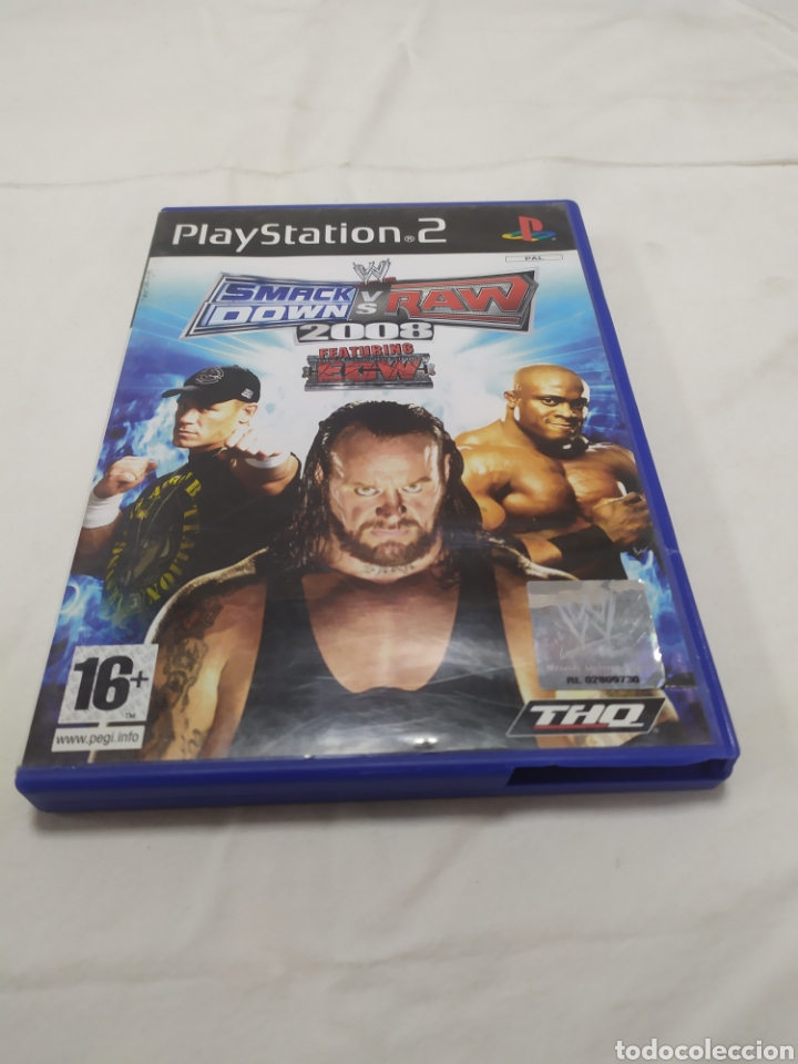 Videojuegos y consolas: SmackDown VS Raw 2008 para Ps2 - Foto 1