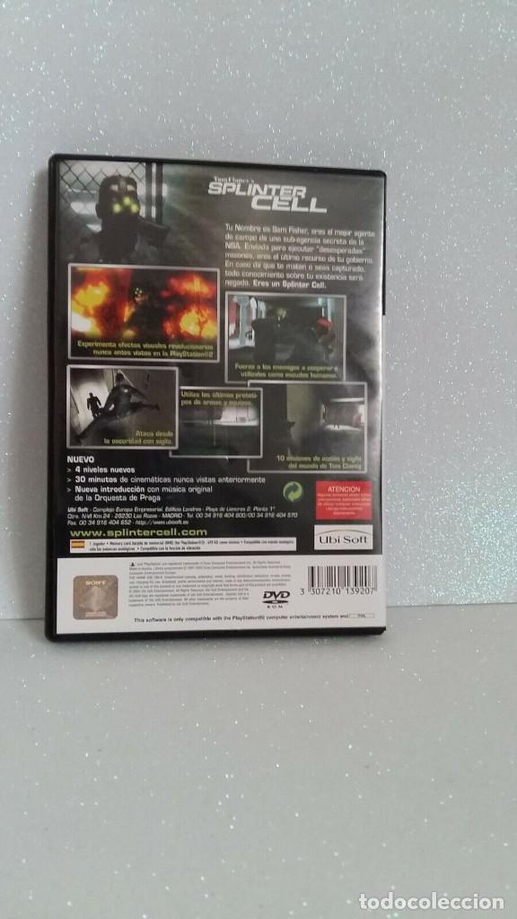 Videojuegos y consolas: PS2 TOM CLANCYS SPLINTER CELL COMPLETO PLAY STATION 2 - Foto 3