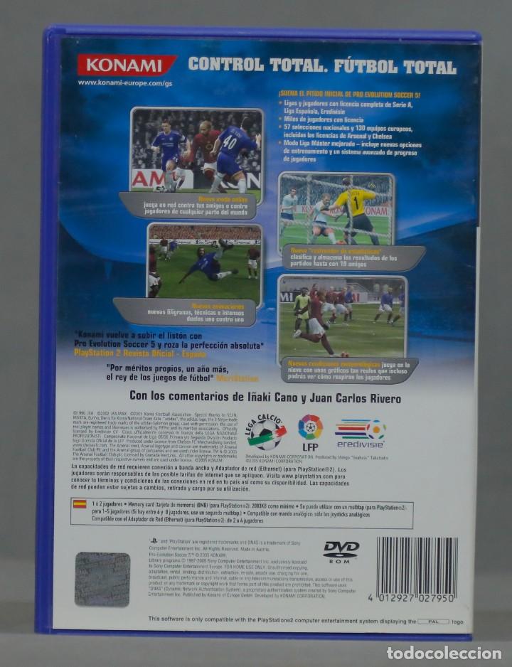 Videojuegos y consolas: VIDEOJUEGO. PRO EVOLUTION SOCCER 5. PLAYSTATION 2 - Foto 2