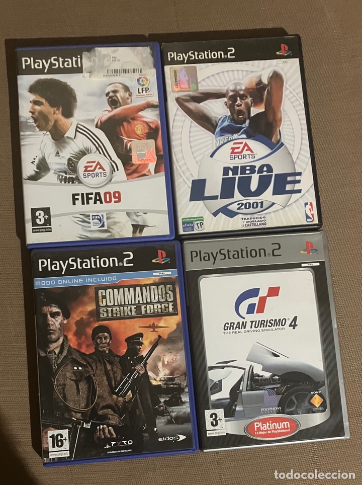 Videojuegos y consolas: PACK 4 JUEGOS PS2