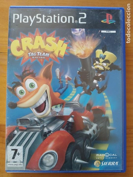 ps2 crash tag team racing - solo caja y caratul - Buy Video games and  consoles PS2 on todocoleccion