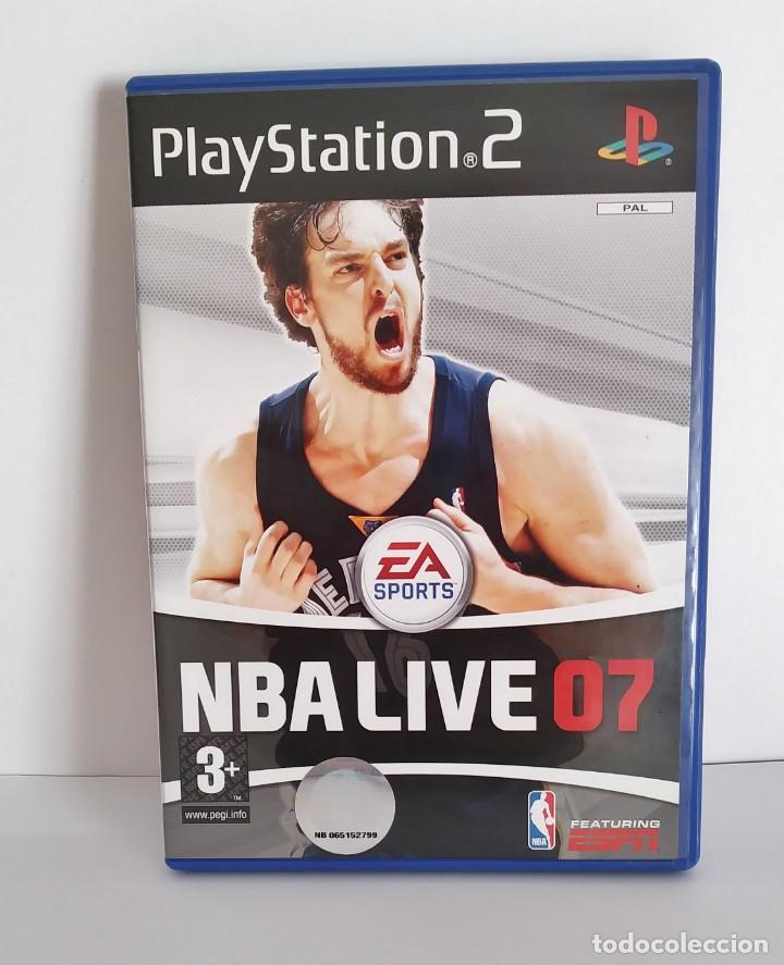 Videojuegos y consolas: NBA LIVE 07 PS 2 PAL COMPLETO - Foto 1
