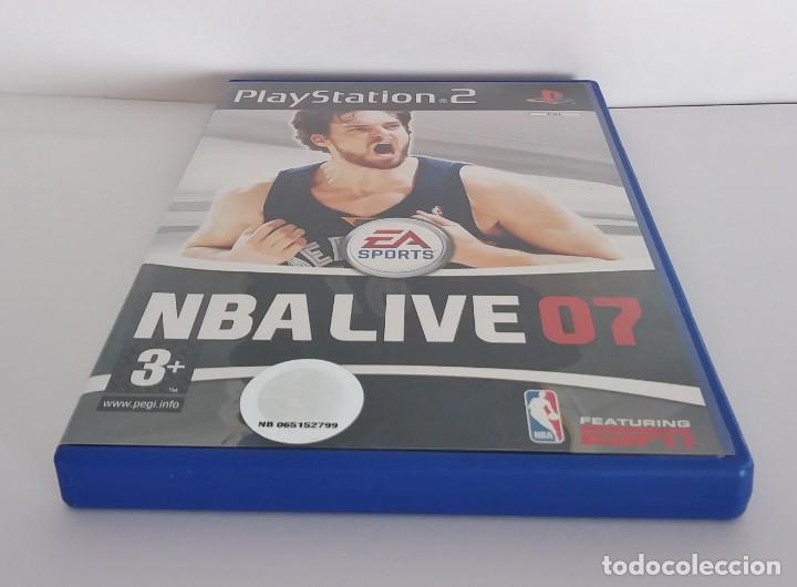 Videojuegos y consolas: NBA LIVE 07 PS 2 PAL COMPLETO - Foto 5