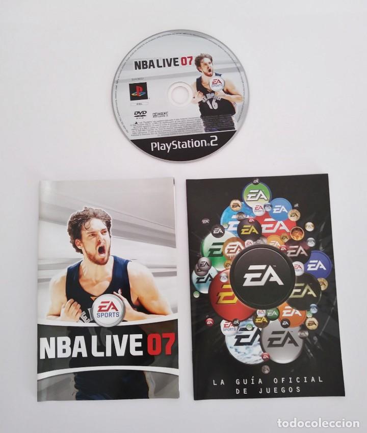 Videojuegos y consolas: NBA LIVE 07 PS 2 PAL COMPLETO - Foto 12