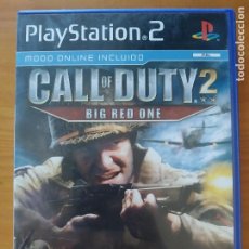 Videojuegos y Consolas: PS2 CALL OF DUTY 2 BIG RED ONE - CAJA, CARATULA Y MANUAL - SIN DISCO - PLAYSTATION 2 (HR). Lote 363909081