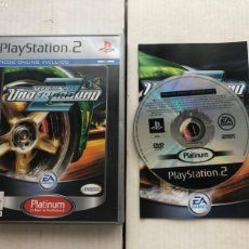 Videojuegos y Consolas: NEED FOR SPEED UNDERGROUND 2 PLATINUM NFS - PS2 PLAYSTATION TWO PLAY STATOIN 2 KREATEN. Lote 366322796