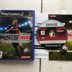 Videojuegos y Consolas: PRO EVOLUTION SOCCER 2009 PES 09 - PS2 PLAYSTATION 2 PLAY STATIONT TWO KREATEN. Lote 366629951