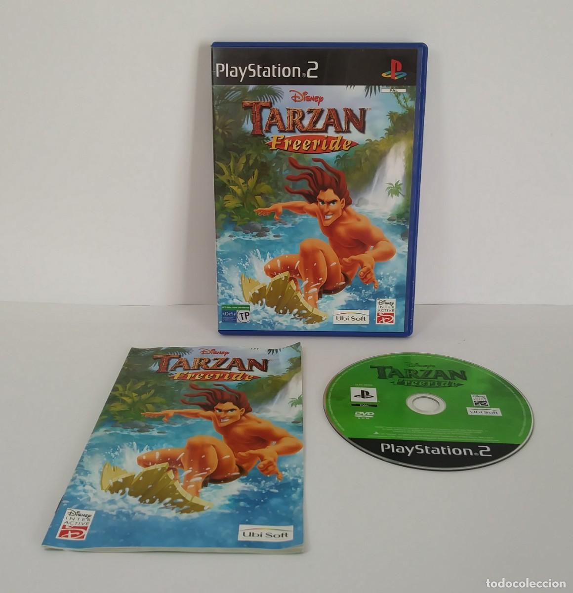 Tarzan Freeride - PlayStation 2 - acción, un jugador, publicado por: Entretenimiento Ubi Soft