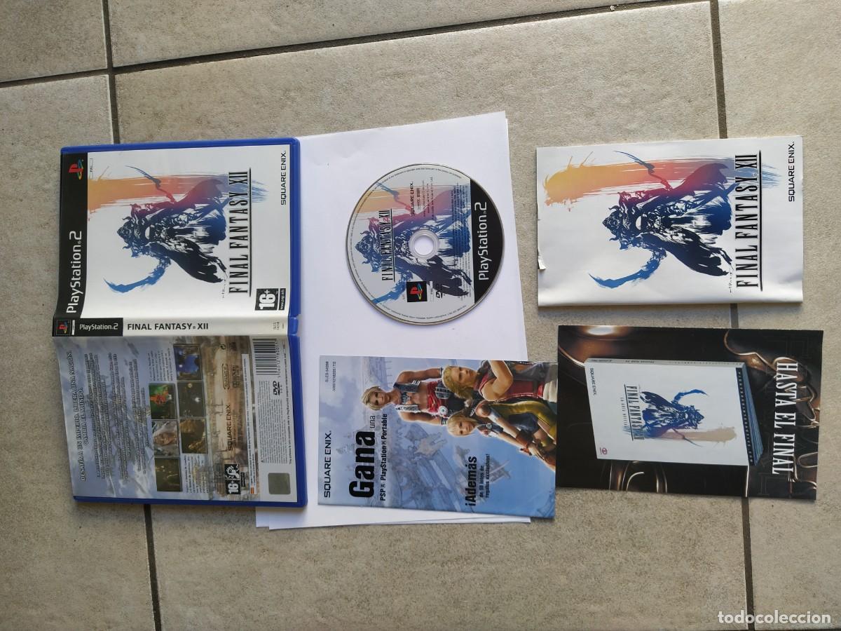 Videojuegos y consolas: FINAL FANTASY 12 XII PS2 PLAYSTATION 2 PAL-ESPAÑA COMPLETO