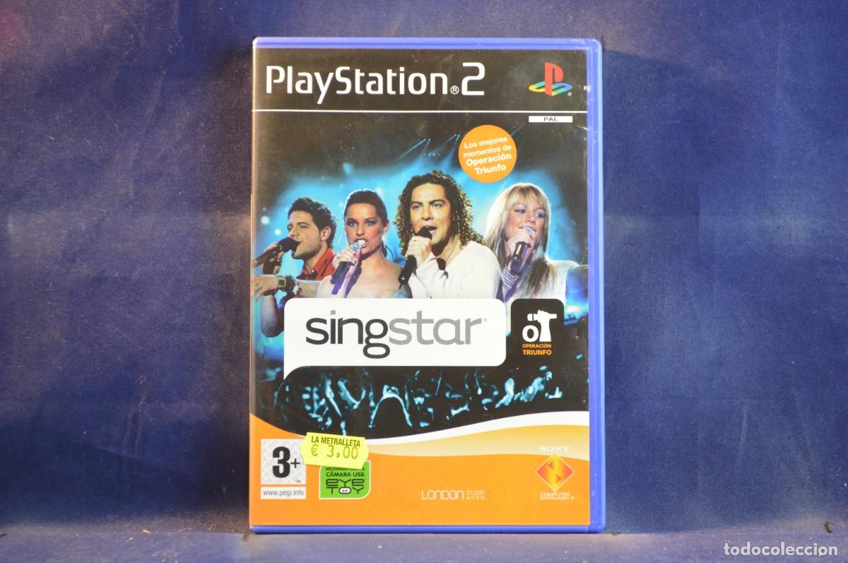 Videojuegos y consolas: SINGSTAR - OPERACI&Oacute;N TRIUNFO - PS2 - Foto 1