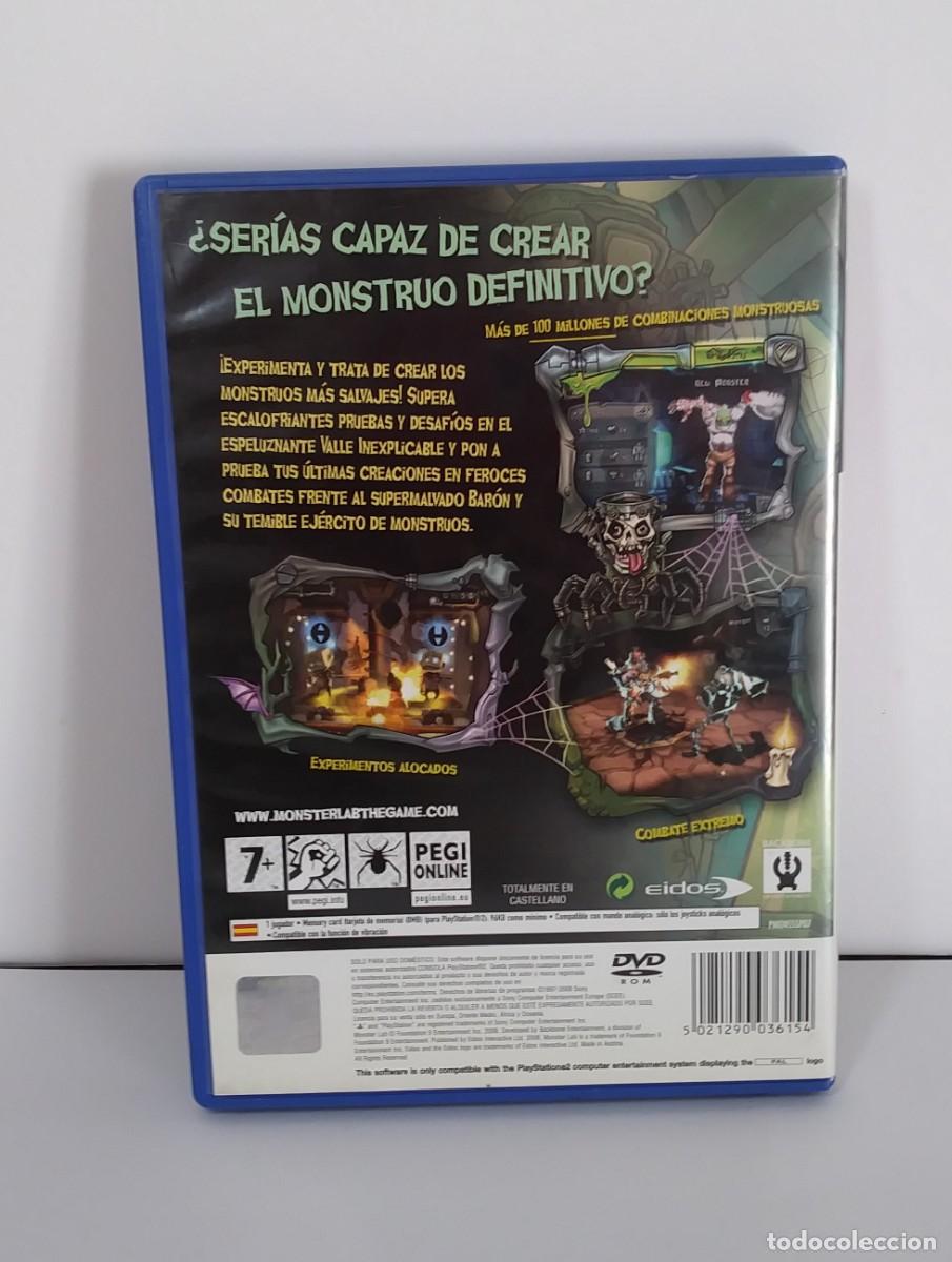 Videojuegos y consolas: MONSTER LAB PS2 PAL ESPA&Ntilde;A COMPLETO - Foto 3