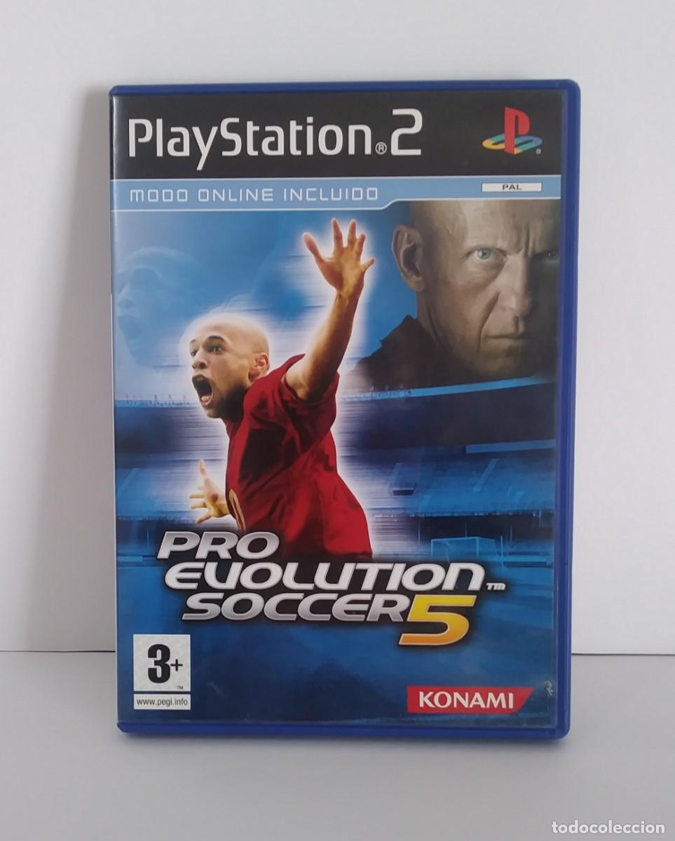 Videojuegos y consolas: PRO EVOLUTION SOCCER 5 PS2 PAL ESPA&Ntilde;A COMPLETO - Foto 1
