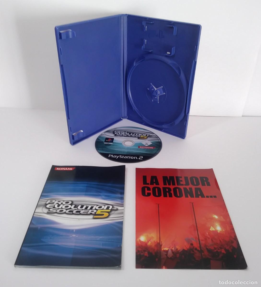 Videojuegos y consolas: PRO EVOLUTION SOCCER 5 PS2 PAL ESPA&Ntilde;A COMPLETO - Foto 11