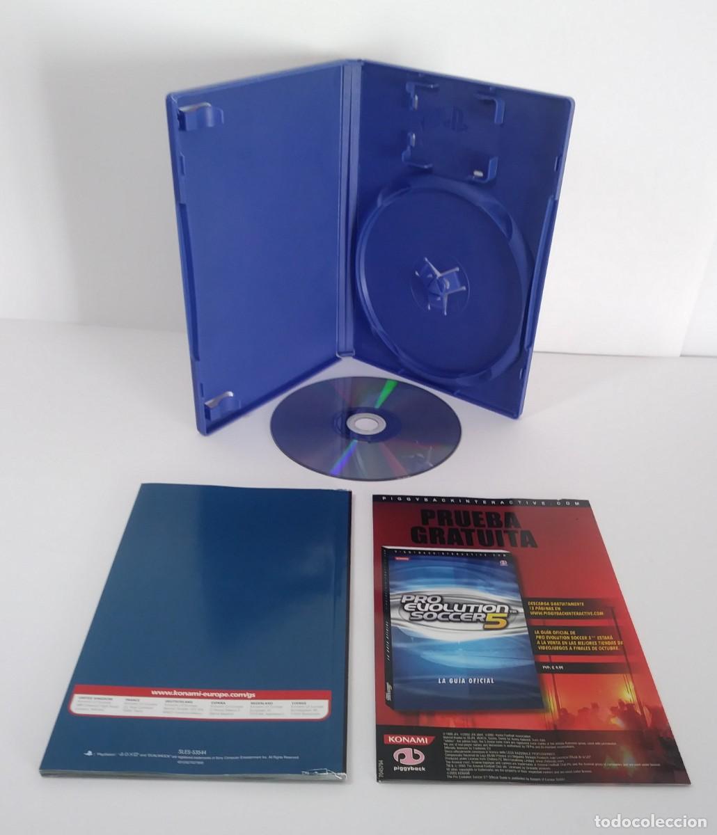 Videojuegos y consolas: PRO EVOLUTION SOCCER 5 PS2 PAL ESPA&Ntilde;A COMPLETO - Foto 12