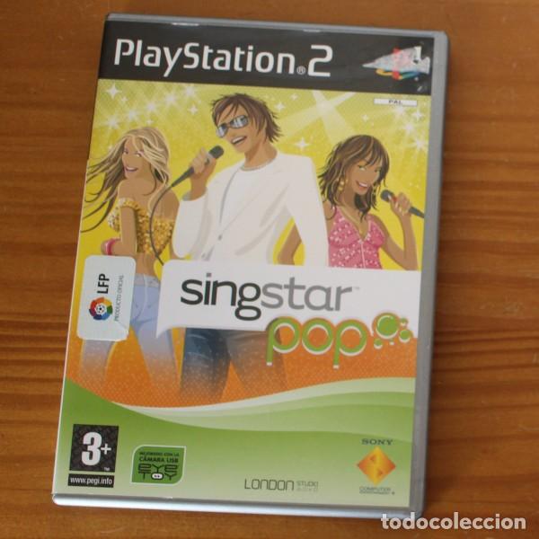 Videojuegos y consolas: PS2 SINGSTAR POP. PAL ESPA&Ntilde;A - Foto 1