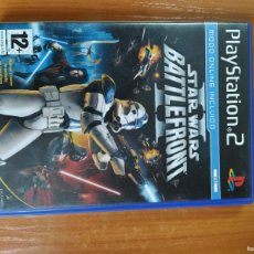 Videojuegos y Consolas: STAR WARS BATTLEFRONT II 2 PS2 PLAYSTATION 2 COMPLETO PAL-ESPAÑA , ORIGINAL
