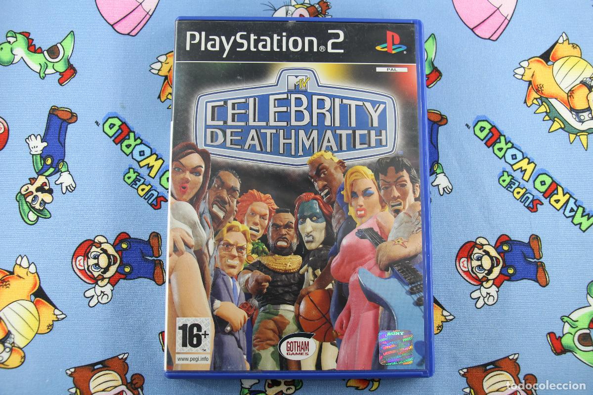 Play Station 2 PS2 Celebrity Deathmatch Buen Estado PAL España