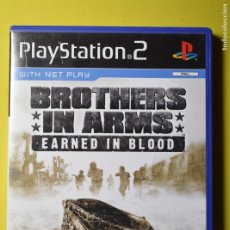 Videojuegos y Consolas: JUEGO PLAY STATION 2. PS2. BROTHERS IN ARMS. EARNED IN BLOOD. JUEGO COMPLETO. Lote 390963929