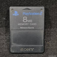 Videojuegos y Consolas: MEMORY CARD BLACK 8MB PARA VIDEOCONSOLA RETRO - SONY PLAYSTATION PS2 - OBSERVAR FOTOS / CAA 22.951