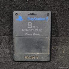 Videojuegos y Consolas: MEMORY CARD 8MB BLACK PARA CONSOLA - SONY PLAYSTATION PS2 - OBSERVAR FOTOS / CAA 22.960